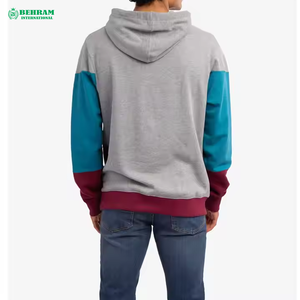 Sweat à capuche unisexe de haute qualité en molleton 100% coton / French Terry, respirant, séchage rapide, coupe classique, 500 GSM, poids lourd - Product Image 6