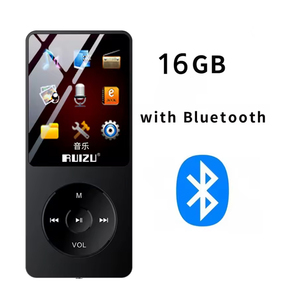 Reproductor MP3 MP4 Ultrafino Ruizu X02B con Bluetooth 5.0, 16 GB, Radio FM y Grabadora de Voz - Product Image 2