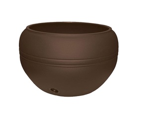 หม้อท่อโลหะดีไซน์รูปใบไม้สีน้ำเงินสำหรับใช้ในสวน - Product Image 6