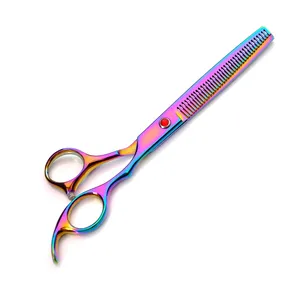 Ensemble de ciseaux de coiffure Le paquet comprend des ciseaux de salon de coiffure Ciseaux amincissants Rasoir et kit de barbier de beauté - Product Image 6