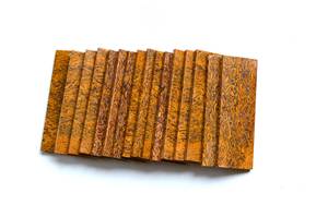 Jaspe Natural Mariam Certificado por GIA, Cabujón Rectangular Facetado Amarillo de 25mm, Disco Plano Pulido, Piedra de Caligrafía, Cristal - Product Image 3