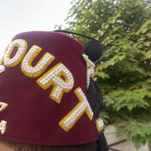 Win Court Temple Shriner Fez Maroon-HSE - Product Image 6