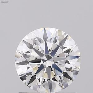 E Couleur SI1 Clarté Taille 1.21 Ct Poli Labgrown Diamant Forme Ronde HPHT-CVD Diamant Bijoux Diamants En Vrac - Product Image 1