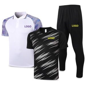 ชุดเสื้อฟุตบอลซับลิเมชั่นพิมพ์ลายโลโก้ทีมแบบกำหนดเอง แขนสั้น ระบายอากาศ แห้งเร็ว สำหรับทุกเพศ - Product Image 4