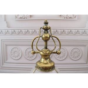 Crafted with strength and elegance metal & glass lanterns represent endurance, faith, and timeless <b>Islamic</b> tradition - Product Image 3