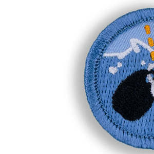 New Style <b>Badges</b> Embroidery Custom Designed <b>Machine</b> Made Fabric <b>Badges</b> with Logo Latest 2025 Twill Fabric Embroidery Patches - Product Image 4