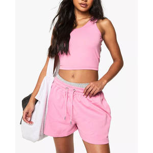 Nouveaux ensembles courts d'été pour femmes Ensembles 2 pièces Street Wear Casual Custom Color and Designs Ensembles pour femmes - Product Image 5