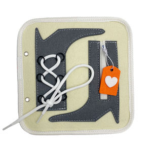 Livres d'activités en feutre éducatifs pour bébés, unisexes, Montessori, pour tout-petits, enfants, jouets en gros avec couleur et taille personnalisées - Product Image 5