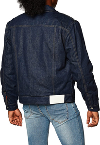 แจ็คเก็ตยีนส์ผู้ชาย ลำลอง ผลิตตามสั่ง ขายส่ง คุณภาพสูง แจ็คเก็ตยีนส์ผ้าฝ้ายผู้ชาย แจ็คเก็ตเดนิมผู้ชายสั่งทำพิเศษ สำหรับขาย - Product Image 2