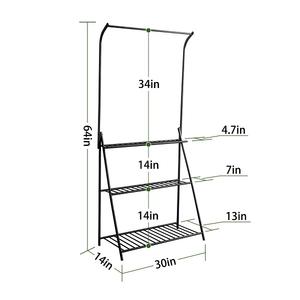 Support moderne à 1 étage en métal enduit de poudre pour plantes, intérieur, extérieur, salon, balcon, patio, jardin, jardinière de fleurs, présentoir - Product Image 3