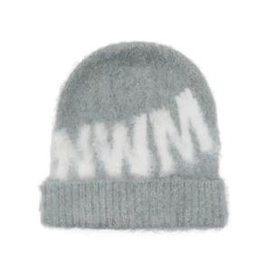 Cashmere Athlétique Fourrure Bas quantité minimale de commande Logo Crâne Chunky Laine Déchiré Acrylique Personnalisé Mohair Bonnets - Product Image 3