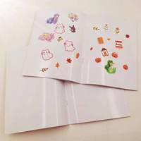 Carnet de notes A5 personnalisé avec autocollants réutilisables, reliure spirale, couverture en papier, thème esthétique 'Boissons Girly', album de collection d'autocollants, cadeau