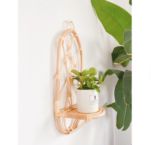 Nuevo Producto de Estilo Boho, Decoración de Pared Bohemia de Ratán Vietnamita Única, Ratán Natural Tejido a Mano Hecho por VGreenArt en Vietnam - Product Image 4