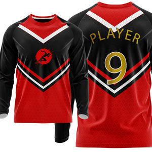 Premium Athletic <b>Long</b> <b>Sleeve</b> <b>Running</b> Shirt Moisture Wicking Track & Field Training <b>Top</b> - Product Image 3