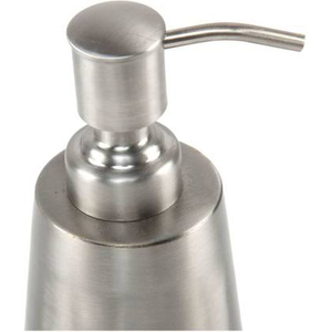 Beautiful Matte Brushed Finished Stainless Steel Double Soap Dispenser Lotion Soap Bottle with Pump for <b>Hand</b> Wash Usage Bathroom - Product Image 2