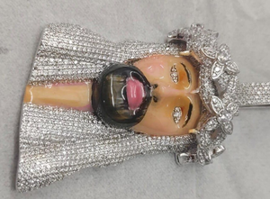 สำหรับทุกเพศสไตล์ฮิปฮอปแร็ปเปอร์สีทองประดับเพชรโมอิสซาไนท์หน้าปัดสแตนเลสผลิตในอินเดีย - Product Image 3