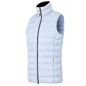Wholesale <b>Women's</b> Lightweight Warm Puffer Vest Running Winter Hybrid Sleeveless Quilted Water Resistant gilet <b>waistcoat</b> Jacket - Product Image 5