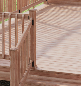 Kits de Barandillas para Terrazas de Madera (Madera Dura / S4S) - Product Image 4