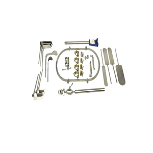 Ensemble de rétracteurs manuels montés sur table Bookwalter pour la chirurgie abdominale, complet et neuf avec boîte, en acier inoxydable de haute qualité - Product Image 5