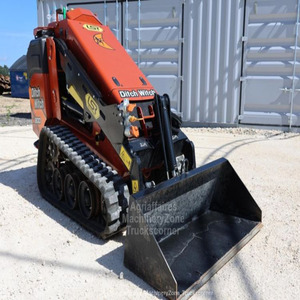 Ditch Witch SK800 <b>Stand</b>-On Mini Skid Steer 24.8HP Kubota Diesel Track Loader cheap price good condition - Product Image 1