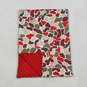 BL0257 ผ้าห่มเด็กแรกเกิดลายคริสต์มาสสีแดง - Product Image 5