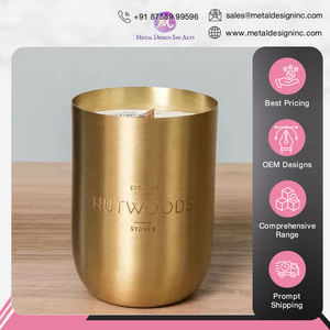 ขวดโหลเปล่าทำจากสเตนเลสสตีลสีทองทองเหลืองคุณภาพระดับพรีเมียมพร้อมโลโก้ตามสั่ง - Product Image 6
