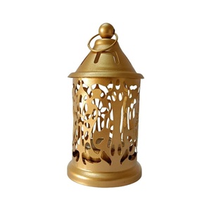 Top Seller Classic Etching Small <b>Lantern</b> <b>Gold</b> Wedding Candle <b>Lantern</b> Indoor and Outdoor - Product Image 4