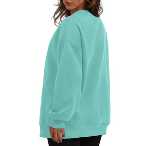 Nueva sudadera informal Casual Streetwear Drop Shoulder Figuras Transpirable Ecológico Sudaderas con capucha Sudadera de punto para mujer - Product Image 6