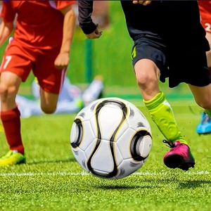 Ballon de Football Taille 5 PVC Machine À Coudre Monde Football De Foot Jeu De Match En Plein Air Entraînement De Football avec Football Fun - Product Image 5