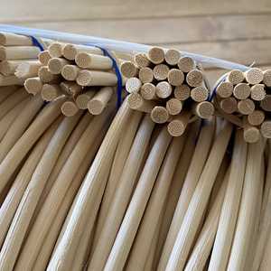 Vietdelta Vietnam Natural Rattan Core Bundle No Chemical White Premium Quality for Export Holiday Rattan Core 8 <b>Model</b> 2 Year - Product Image 1