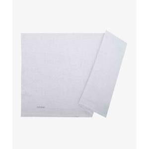 Écharpe en mohair d'hiver 80 x 200 cm gris rayé pailleté - Product Image 1