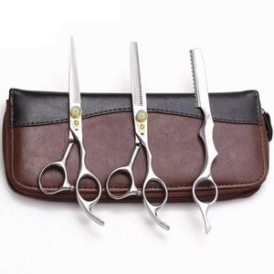 Ciseaux de coiffure professionnels pour effilage, en acier inoxydable de qualité supérieure, à dents affûtées, écologiques et légers, outil de coiffure professionnel pour salon - Product Image 6