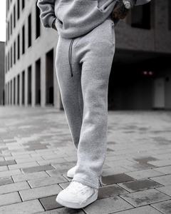 Wholesale Customizable 45 Colors High Quality Oversized Cotton Fleece Tracksuits Streetwear Hooded Set for Winter Acid Washed - Product Image 2