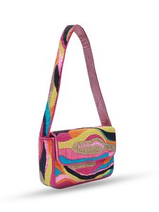 Sac à main artisanal MS en perles de verre multicolores avec poignée, sac décontracté à porter à la main, sac baguette indien fait main de forme personnalisée - Product Image 6