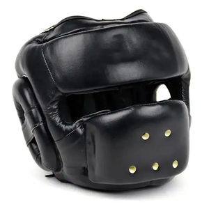Protector de Cabeza para Hombre, Mejor Diseño, Material de PU, Equipo de Boxeo, Profesional, Seguro, Impermeable, Transpirable, OEM, Personalizado, Precio Económico - Product Image 1