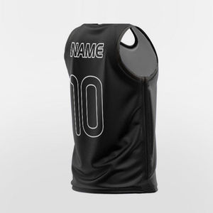 Camiseta sin mangas de Lacrosse personalizada Reversible de malla transpirable Camiseta de fútbol de malla de poliéster 100% de alta calidad - Product Image 4