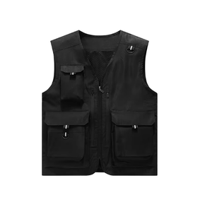 Veste légère sécurité mâle chasse gilet fabricant hommes tactique extérieur gilet Top vente Unique sans manches - Product Image 6