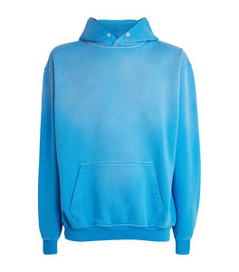 Sudadera con capucha de color sólido unisex con capucha de botón a presión Sudadera de manga larga de lana suave para hombres y mujeres - Product Image 1