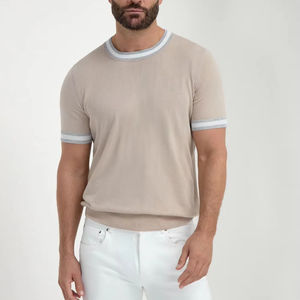 Camiseta de ajuste informal para hombre, ropa de calle, ropa de moda, cómoda, uso diario, salón, viaje, gimnasio, venta al por mayor a granel - Product Image 1