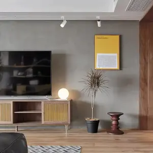 NordicBeam - Lámpara de Riel LED de Diseño Moderno de 40 W, Cuerpo de Aluminio y PC, para Oficina, Cocina, Interiores, con Base GU10 E27, Fácil Instalación - Product Image 2