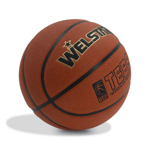 บาสเกตบอลขนาดมาตรฐานแบบกำหนดเอง ผิวหนังเคลือบหลายสี ตัวเลือกโลโก้ที่ปรับแต่งได้ โครงสร้าง 4 ชั้น - Product Image 4