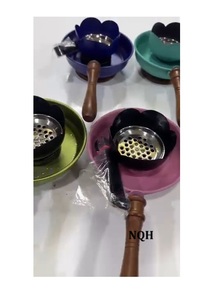 Quemador de Incienso Mubkhar de Metal y Madera Colorido, Diseño Religioso Personalizable |   Regalo Islámico Resistente al Calor y Duradero para el Hogar y Hoteles - Product Image 5