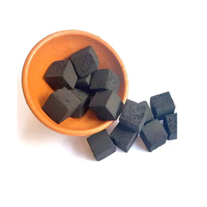 Las briquetas de carbón de coco para shisha mejoran la calidad del shisha con un tiempo de combustión más prolongado y un aroma puro en forma cuadrada. - Product Image 5