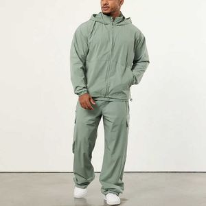 แจ็กเก็ตเข้ารูปสำหรับผู้ชาย, แจ็กเก็ตน้ำหนักเบาใส่เล่นกีฬาใส่สบาย - Product Image 3