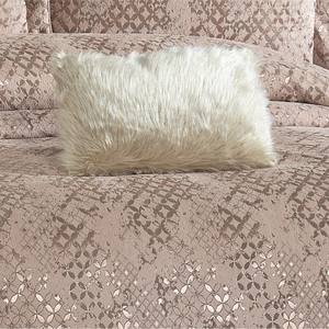 ชุดเครื่องนอนกูซิด ANNA คลาสสิค 4 ชิ้น ลายทาง ดอกกุหลาบแห้ง ผ้าเชนิลล์ทอ 100% ป้องกันไรฝุ่น ซักได้ ขนาดคิงไซส์ สำหรับใช้ในบ้าน - Product Image 4