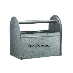 Latest New Collection Metal <b>Utensil</b> Holder With Tray Excellent Quality Luxury Flatware Caddy Top Selling Designer <b>Utensil</b> Holder - Product Image 4