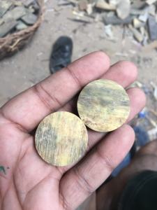 Boutons polonais en corne de peau de buffle Accessoire de vêtement lavable pour la décoration de manteau et de sac Fabriqué en Inde Artisanat naturel - Product Image 3