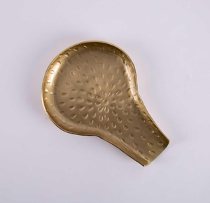 Cuchara de sopa de cocina de latón de alta calidad, pinzas de descanso y soporte para cuchara de sopa de cocina, soporte para estante de descanso - Product Image 6