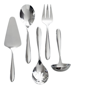 Cubiertos de plata de lujo de acero inoxidable, tenedores reales, cuchillos, cuchara, juego de cubiertos de boda con caja de madera - Product Image 1