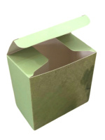 Boîte à gâteau en papier ivoire avantage UV personnalisé taille finition brillante mate moderne stratification mate gaufrage feuille estampage revêtement UV